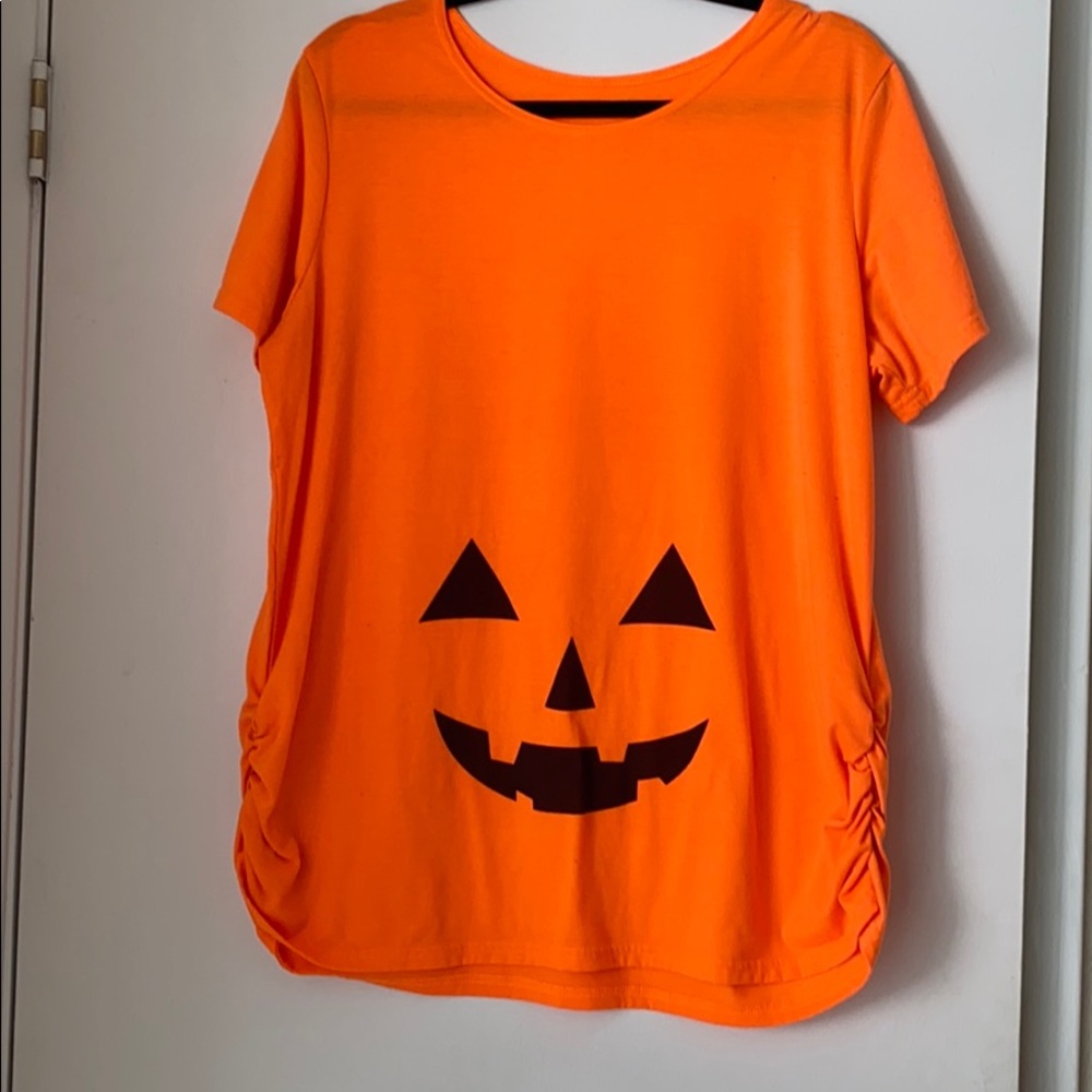 2XL Jack-O-Lantern Maternity Top-RePosh